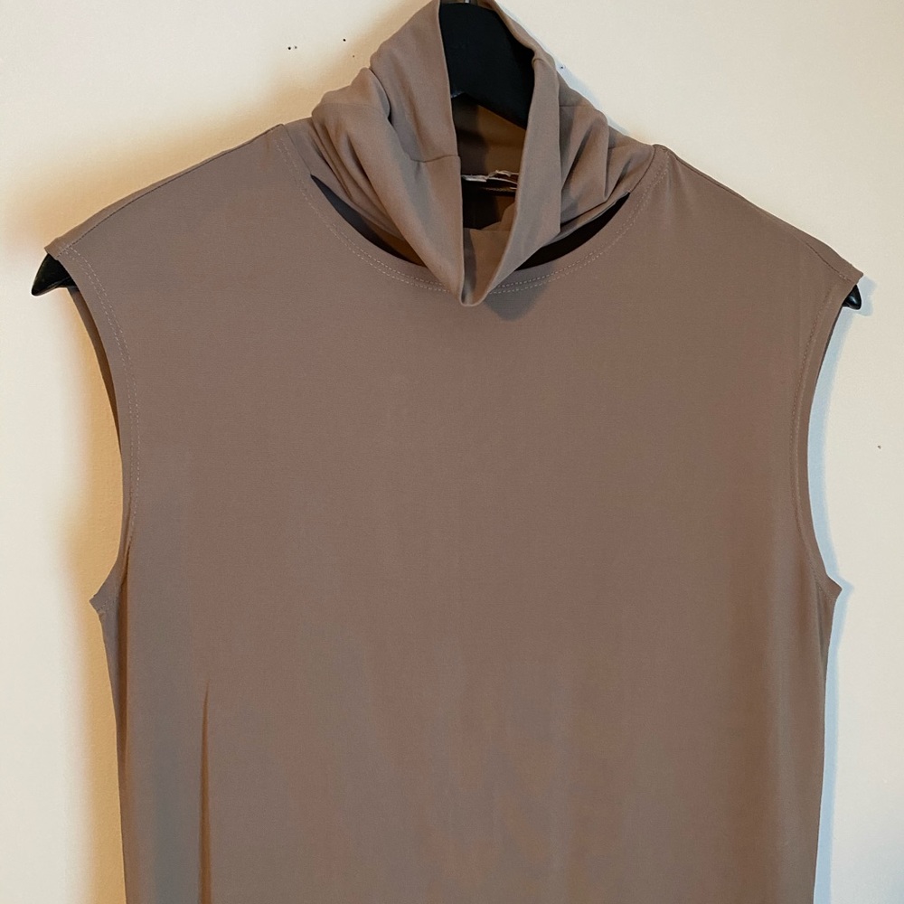 Vincetta Rayon Tank / Turtleneck